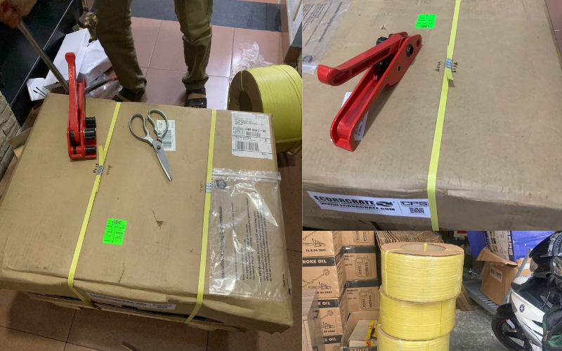 Dụng cụ siết đai nhựa cầm tay (máy thủ công)