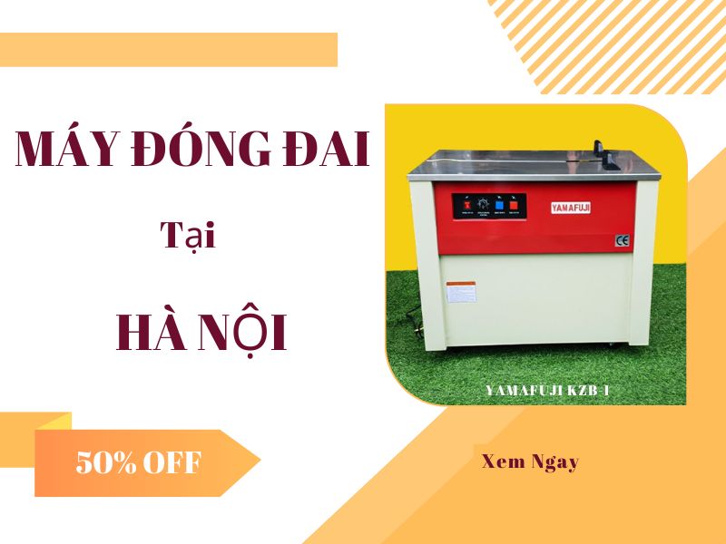 Mua máy đóng đai thùng tại Hà Nội ở Siêu thị Hải Minh