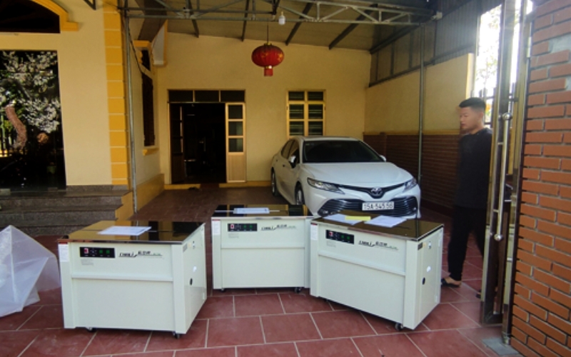 Review máy đóng đai chali JN-740 từ Đài Loan