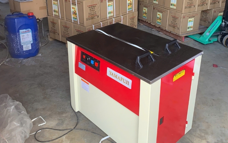 Máy đóng đai nhựa bán tự động (KZB-I, JN-740)