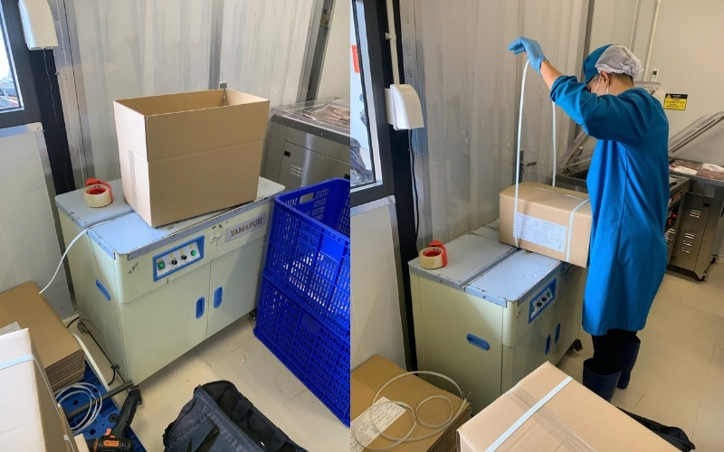 Máy siết đai Yamafuji – Sự kết hợp của Công nghệ Nhật Bản