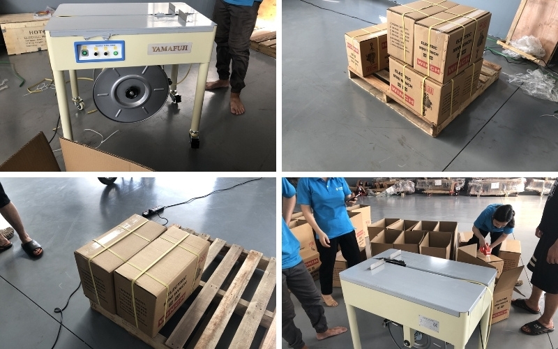 Yếu tố ảnh hưởng đến giá máy đóng đai thùng