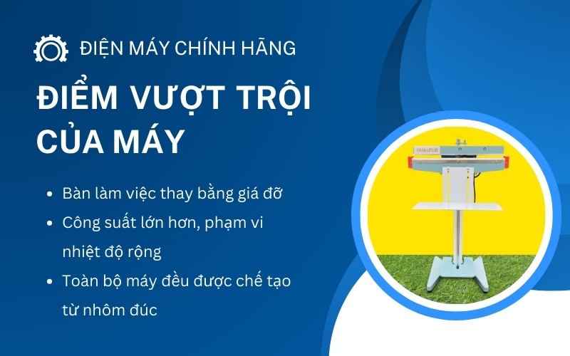 Điểm vượt trội của máy dán miệng túi PFS-F350 và F450