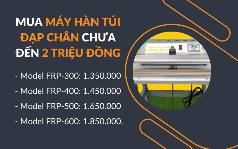 Giới thiệu máy hàn miệng túi Yamafuji chưa đến 2 triệu đồng