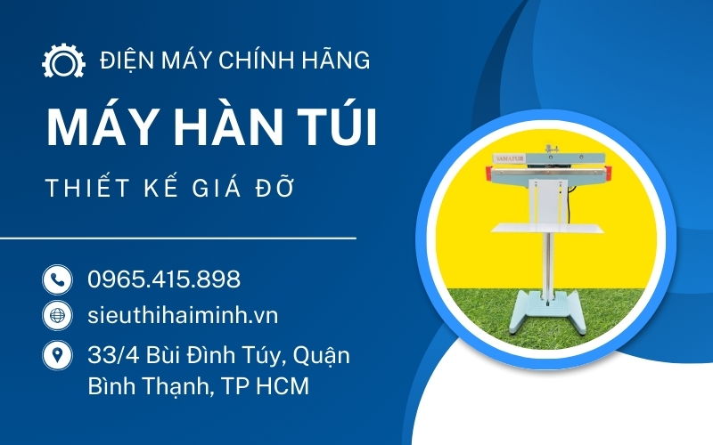 Khám Phá Máy Hàn Túi Dập Chân Thiết Kế Giá Đỡ Của Yamafuji