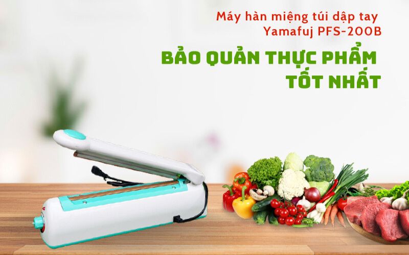Máy ép miệng túi PFS-200B – vỏ nhựa