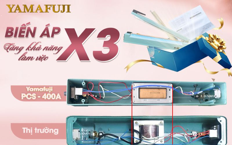 Máy ép túi mini Yamafuji PCS-400A