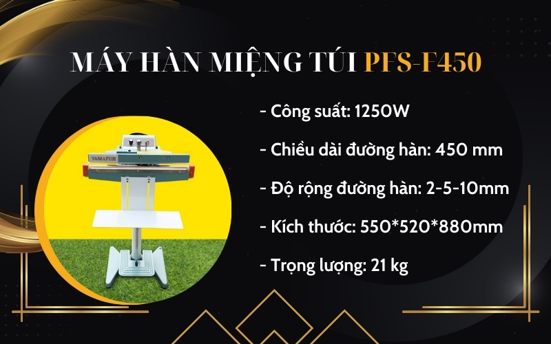 Máy hàn miệng túi PFS-F450