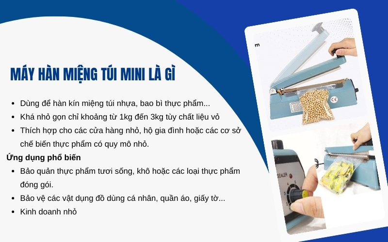 Máy hàn miệng túi mini là gì
