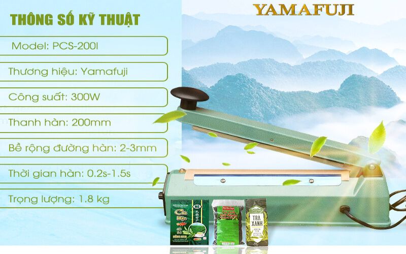 Máy hàn túi PCS-200I – Vỏ thép