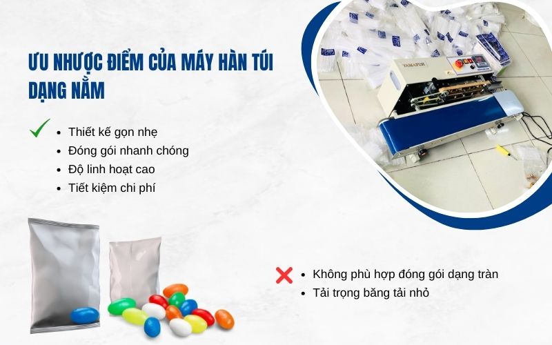 Nên đầu tư máy hàn túi dạng nằm khi nào