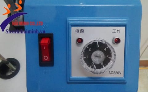 Bộ phận điều chỉnh nhiệt độ của máy hàn miệng túi HM-F500