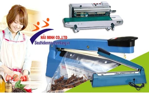 Máy hàn miệng túi giúp chị em nội trợ tiết kiệm nhiều thời gian đáng kể