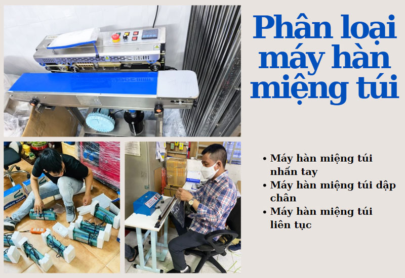 Phân loại máy hàn miệng túi