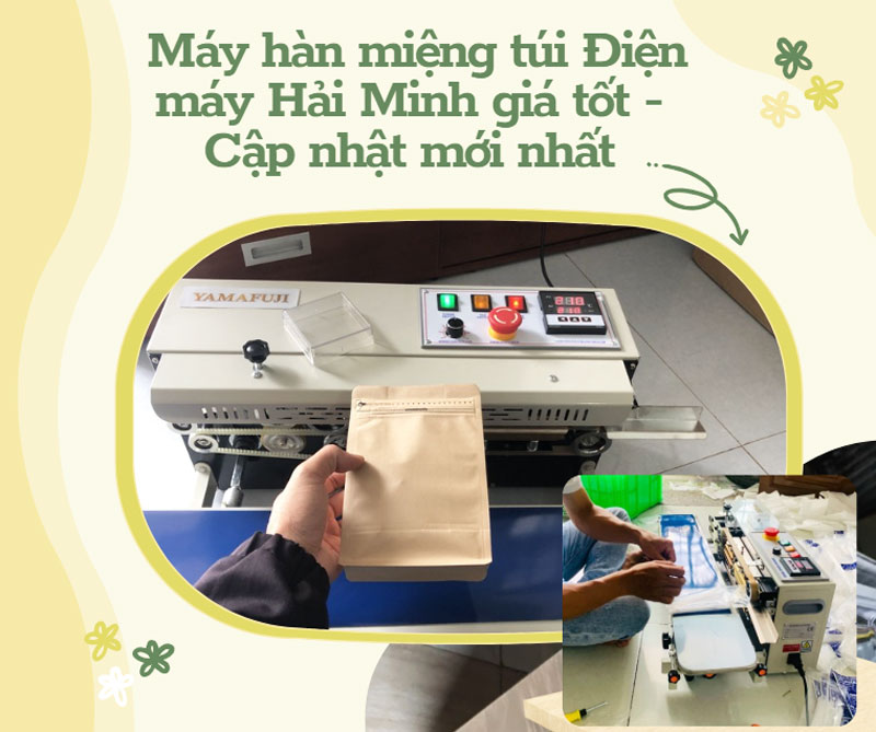 Máy hàn miệng túi Điện máy Hải Minh giá tốt - Cập nhật mới nhất