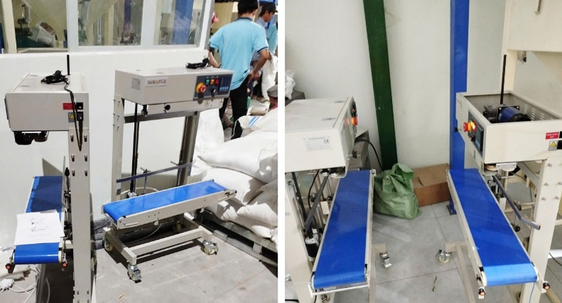 Máy hàn túi công nghiệp Yamafuji FRL-150AP tải trọng (15-20 kg)