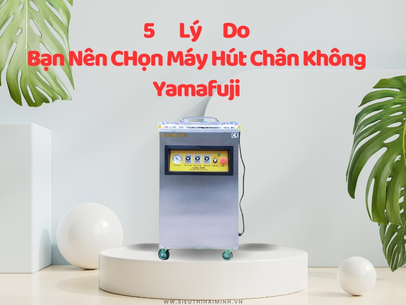 5 lý do nên lựa chọn máy hút chân không yamafuji