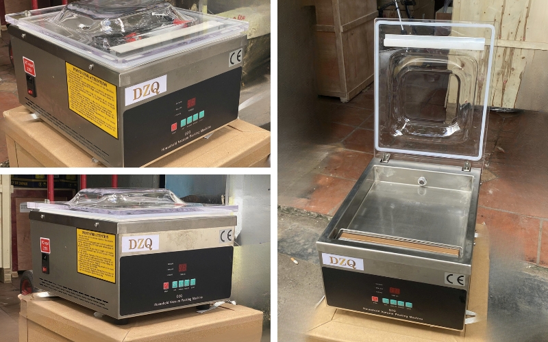 Bàn giao máy ép chân không DZQ DZ-260A5