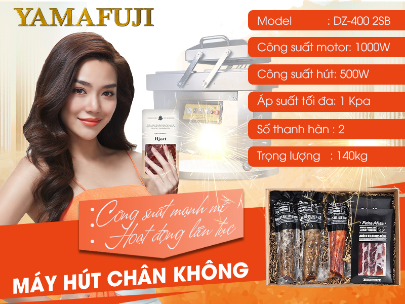 Máy hút chân không 2 buồng DZ-4002SB