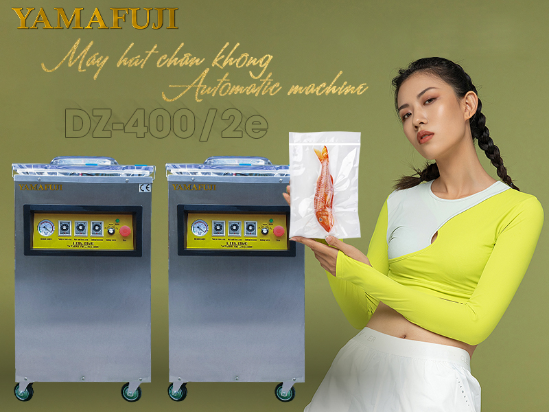 Máy hút chân không bản nâng cấp Yamafuji DZ-4002E