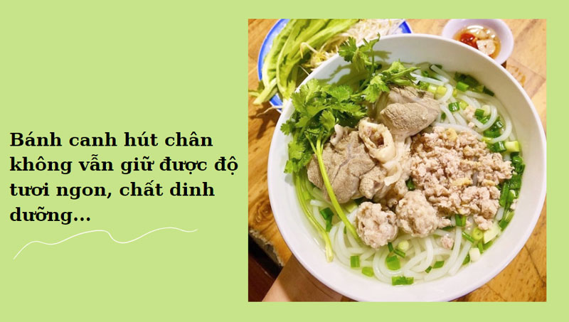 Cách nấu bánh canh hút chân không đơn giản dễ làm 