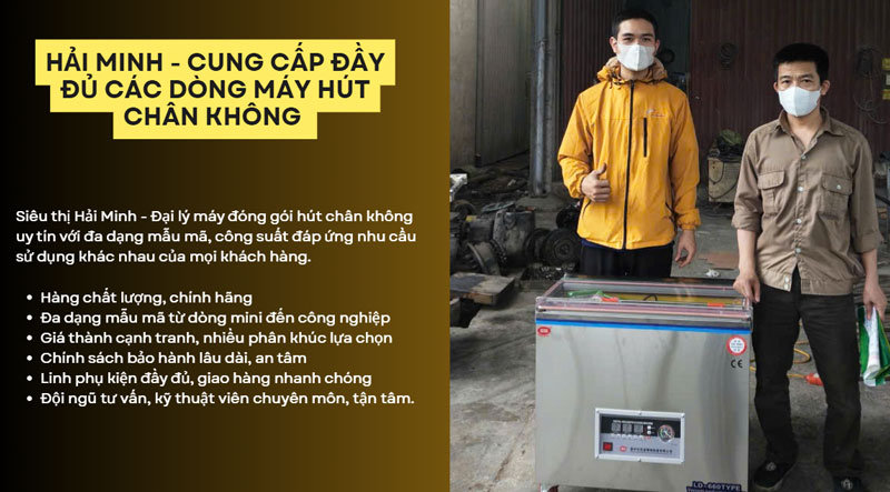Cung cấp máy hút chân không đủ loại hàng sẵn kho toàn quốc