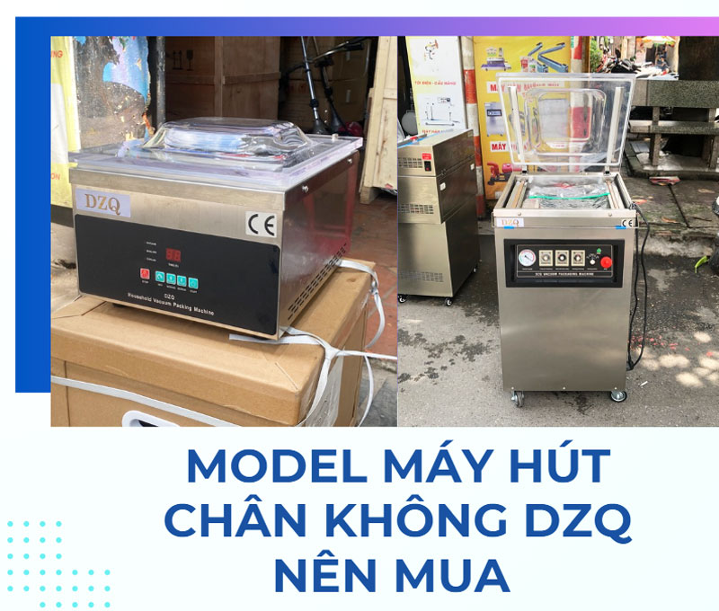 Model máy hút chân không DZQ nên mua