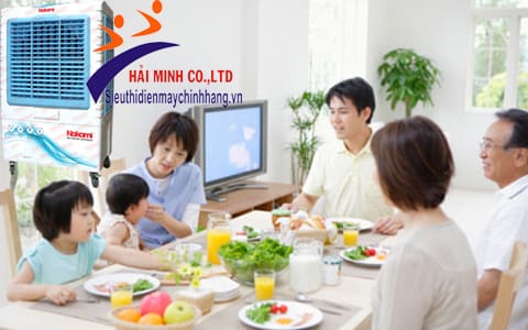 Sử dụng máy làm mát Nakami trong gia đình
