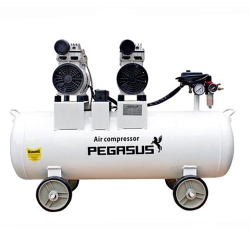 Máy nén khí giảm âm PEGASUS TM-OF750x2-70L