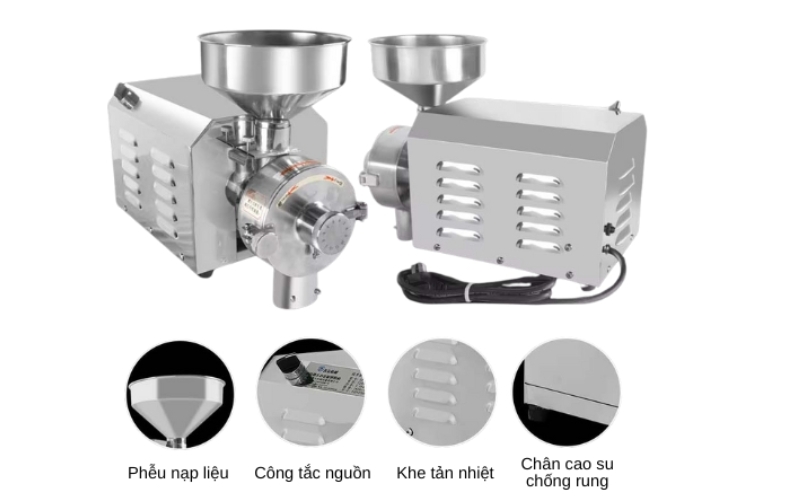 Thông số của máy nghiền bột Yamafuji SY-1200
