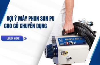 Gợi Ý Máy Phun Sơn Pu Cho Gỗ Chuyên Dụng