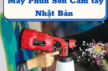 Sự Khác Biệt Của Máy Phun Sơn Cầm Tay Nhật Bản