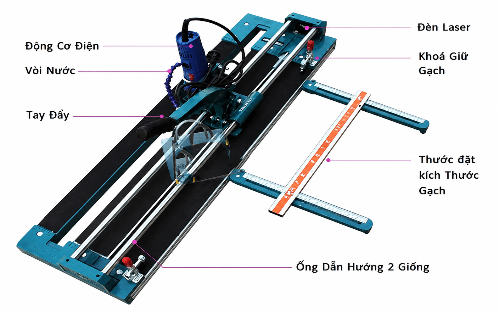 Máy cắt gạch chạy điện YAMAFUJI TOPWAY DN1000