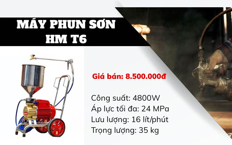 Máy phun sơn HM T6