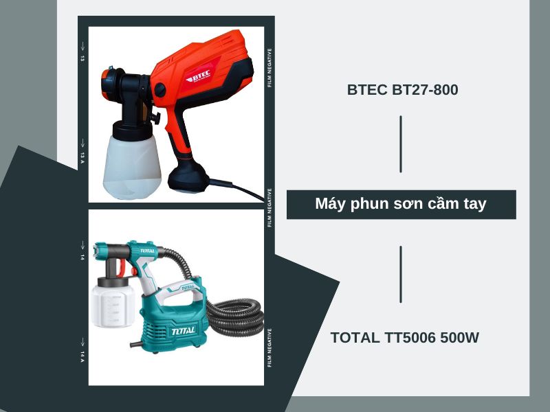 Máy phun sơn cầm tay chưa đến 1 triệu đồng