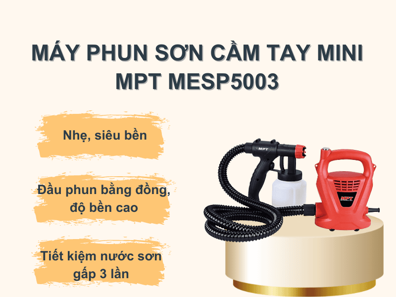 Máy phun sơn mini MPT MESP5003