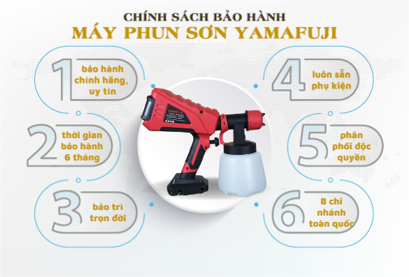 Máy phun sơn dạng cầm tay Yamafuji JH-09Z