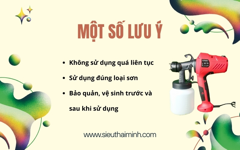 Một số lưu ý khi sử dụng và bảo quản YF-130