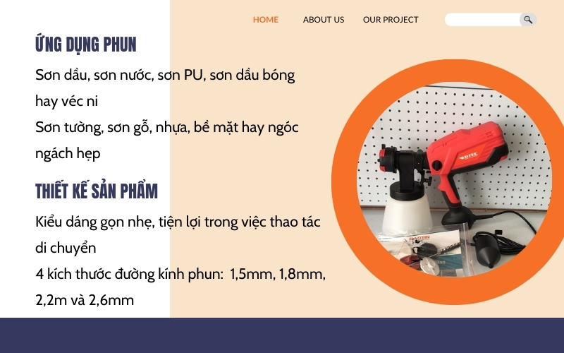 Review máy phun sơn Btec BT27-800 trước khi mua