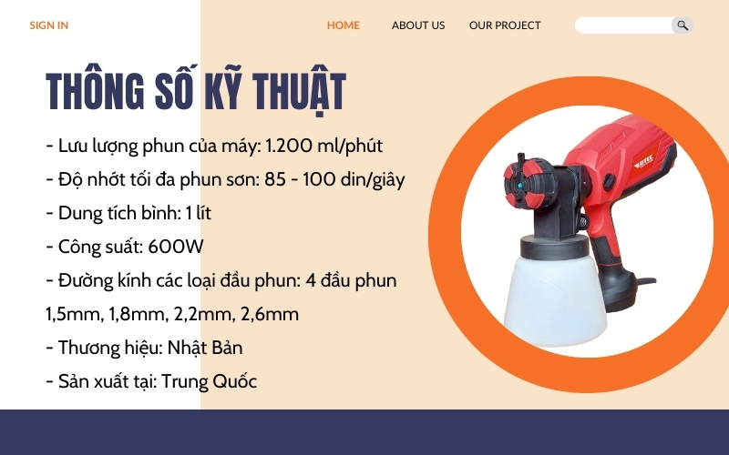 Review máy phun sơn Btec BT27-800 trước khi mua