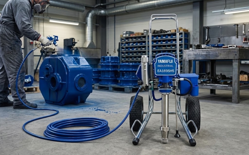 Máy phun sơn cao cấp Yamafuji Industrial EA1695HS