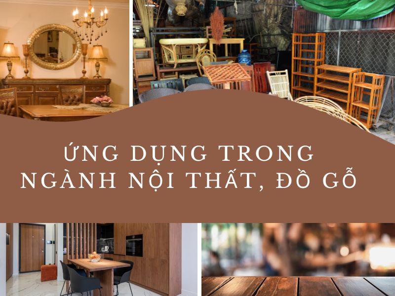 Sử dụng máy phun sơn công nghiệp để sơn nội thất, đồ gỗ
