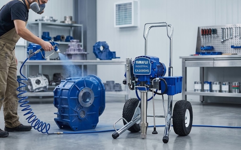 Điều gì làm nên sức mạnh của máy phun sơn EA1695HS?