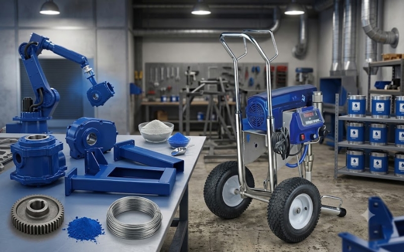 Tính năng nổi bật của máy phun sơn Yamafuji Industrial EA1395HS