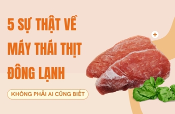 5 Sự thật về máy thái thịt đông lạnh không phải ai cũng biết