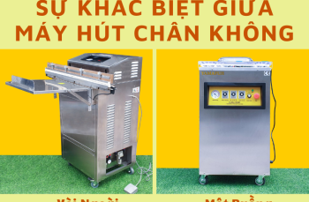 Sự khác biệt giữa máy hút chân không 1 buồng và vòi ngoài