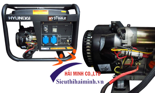 Máy phát điện dân dụng Hyundai HY 3100LE