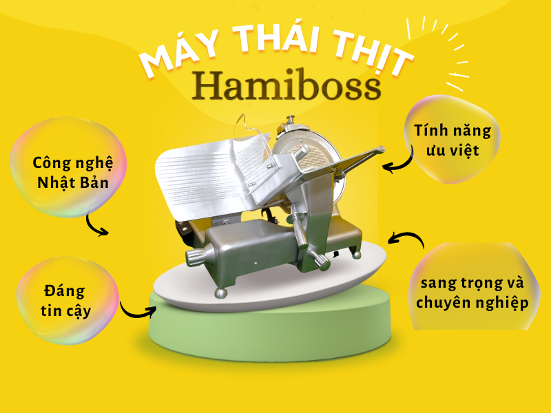Máy thái thịt Hamiboss chất lượng cao, giá cực rẻ