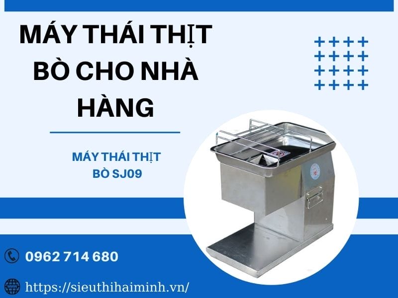 Máy thái thịt bò cho nhà hàng