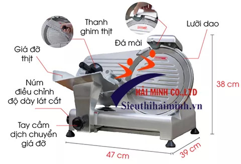Máy thái thịt giá rẻ ES-250